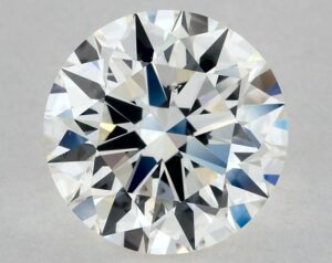 Natural 1.71 Carat I SI1 Round Diamond