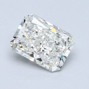 Natural 1.01 Carat J VS2 Radiant Diamond