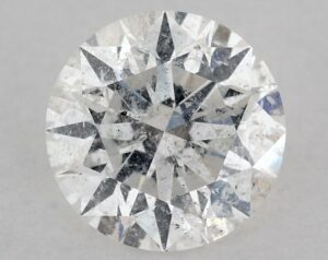 Natural 1.58 Carat E Round Diamond