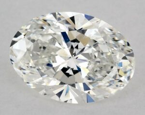 Natural 1.51 Carat F SI1 Oval Diamond