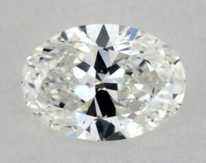 Natural 0.5 Carat G VS2 Oval Diamond
