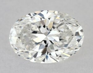 Natural 1.5 Carat E SI1 Oval Diamond