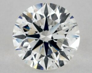 Natural 2 Carat H SI1 Round Diamond