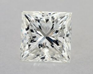 Natural 1.45 Carat H VS2 Princess Diamond