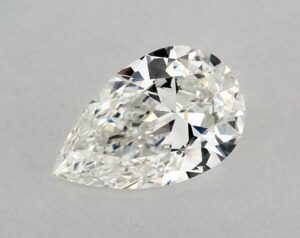 Natural 0.95 Carat H VVS2 Pear Diamond