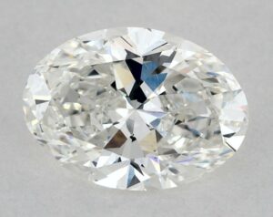 Natural 1 Carat G SI1 Oval Diamond