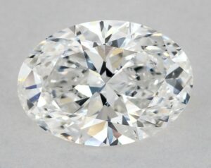 Natural 1.02 Carat F VS1 Oval Diamond