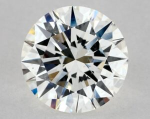 Natural 1.96 Carat H SI1 Round Diamond