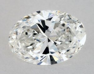 Natural 1.54 Carat F SI1 Oval Diamond