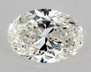 Natural 1.21 Carat H VS2 Oval Diamond