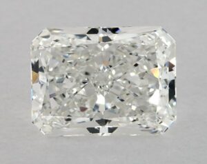 Natural 1.77 Carat H VVS2 Radiant Diamond