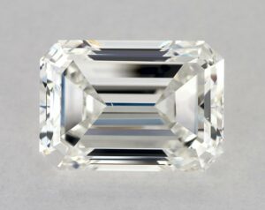 Natural 1.51 Carat H VS1 Emerald Diamond