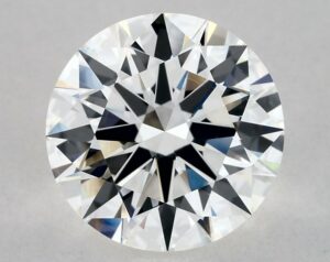 Natural 3.09 Carat H VVS2 Round Diamond