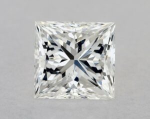 Natural 1.2 Carat G SI1 Princess Diamond