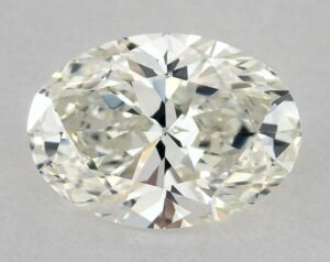 Natural 1.04 Carat H VVS2 Oval Diamond