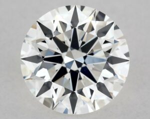Natural 1 Carat F VS2 Round Diamond