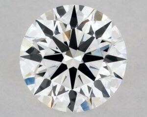 Natural 0.51 Carat E VVS2 Round Diamond