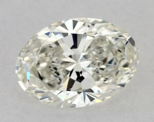 Natural 1.2 Carat J VS1 Oval Diamond