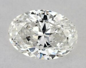 Natural 0.73 Carat F SI1 Oval Diamond