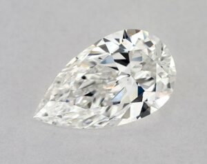 Natural 1.25 Carat F VS2 Pear Diamond