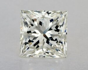 Natural 4.5 Carat L VS2 Princess Diamond
