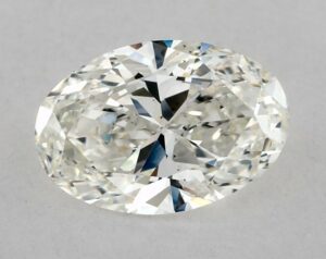 Natural 1.52 Carat I SI1 Oval Diamond
