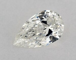 Natural 0.52 Carat G VS2 Pear Diamond