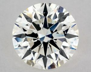 Natural 3.51 Carat I SI1 Round Diamond