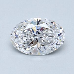 Natural 1.21 Carat D VS1 Oval Diamond