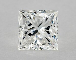 Natural 2 Carat F VS2 Princess Diamond