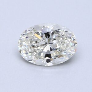 Natural 1.5 Carat H SI1 Oval Diamond