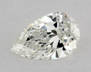 Natural 1.01 Carat G SI1 Pear Diamond