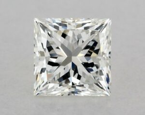 Natural 0.81 Carat G VS1 Princess Diamond