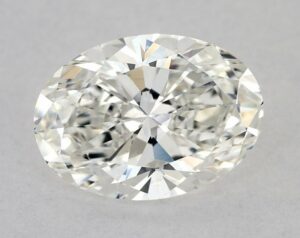 Natural 2.01 Carat H VS1 Oval Diamond