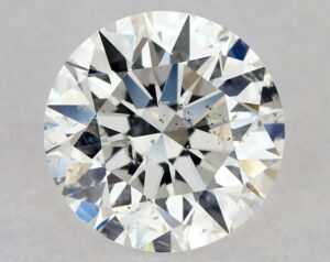 Natural 1 Carat H SI2 Round Diamond