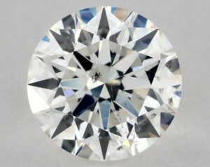Natural 1.02 Carat I SI2 Round Diamond