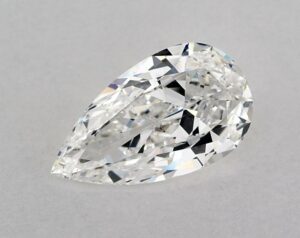 Natural 2.02 Carat F SI2 Pear Diamond