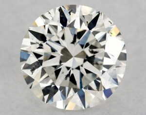 Natural 2.01 Carat G SI2 Round Diamond