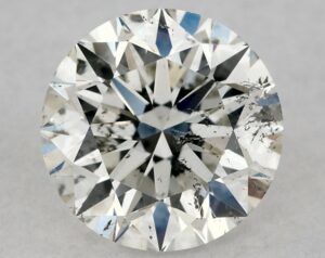 Natural 1 Carat I SI2 Round Diamond
