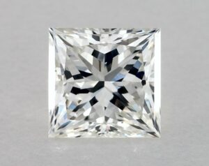 Natural 1.21 Carat H VVS1 Princess Diamond