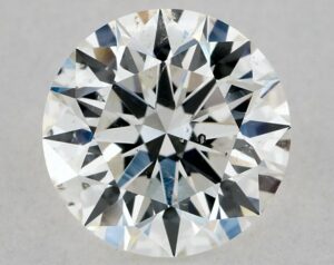 Natural 2.03 Carat H SI2 Round Diamond
