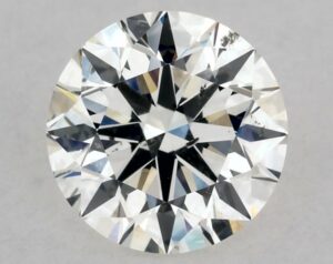 Natural 0.7 Carat H SI2 Round Diamond