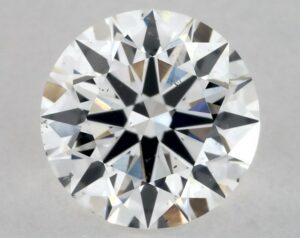 Natural 1.06 Carat F SI1 Round Diamond