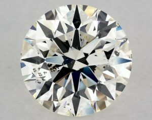 Natural 1.71 Carat L SI2 Round Diamond