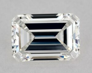 Natural 0.72 Carat F VVS2 Emerald Diamond