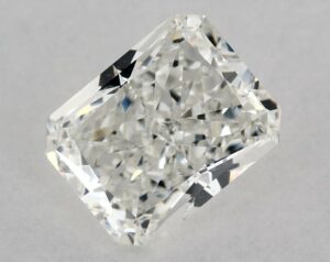 Natural 1.02 Carat H SI2 Radiant Diamond