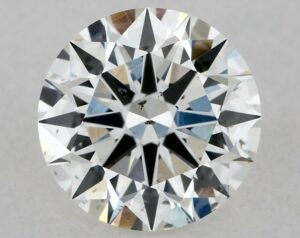 Natural 1 Carat H SI2 Round Diamond
