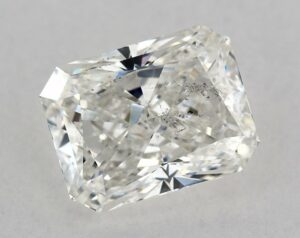 Natural 1.51 Carat H SI2 Radiant Diamond