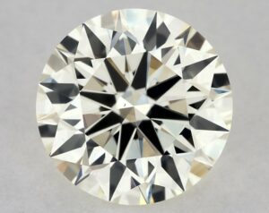 Natural 1.25 Carat N VS1 Round Diamond