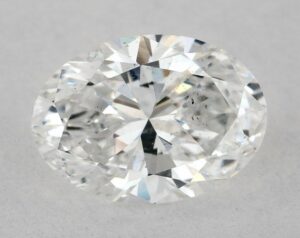 Natural 0.7 Carat E SI2 Oval Diamond